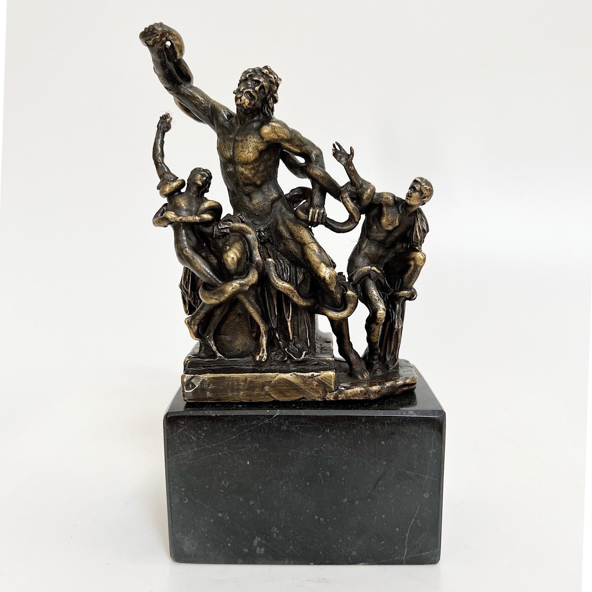 Laocoon and His Sons Statue, Roman Sculpture, Collectible Statue, Bronze Greek Statue, Classic Statue, Laocoon and Sons Sculpture