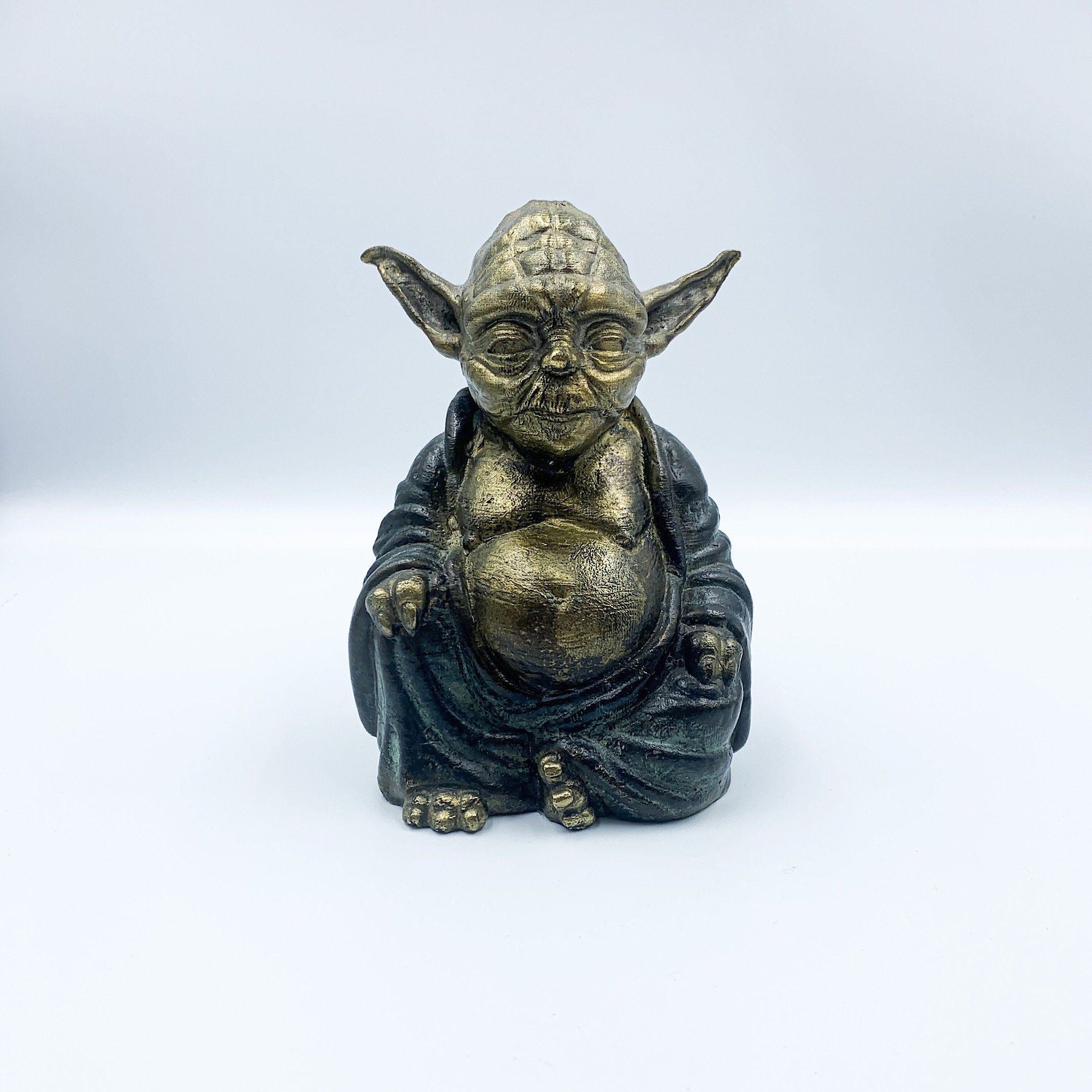 Bronze Yoda Statue, Star Wars Buddha Yoda, Star Wars Figure