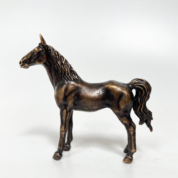 Sculpture de cheval, statue de cheval en bronze, prix du jockey, statues d'animaux, figurine de cheval animal, cadeau pour les amateurs de chevaux, trophée de course de chevaux