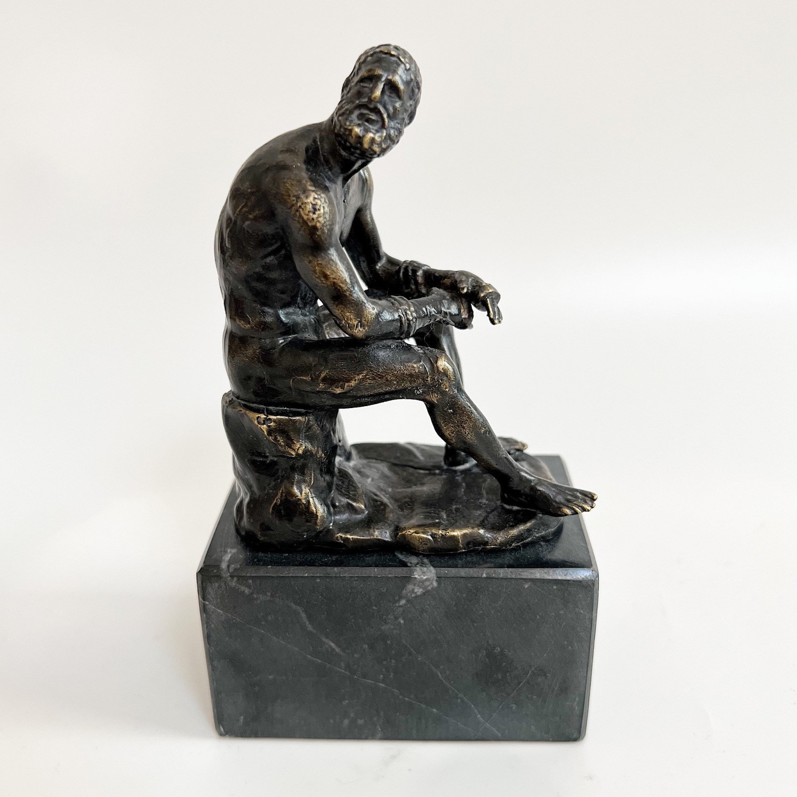 Bronze Boxer at Rest Statueboxer Sculptureboxer at Rest Etsy