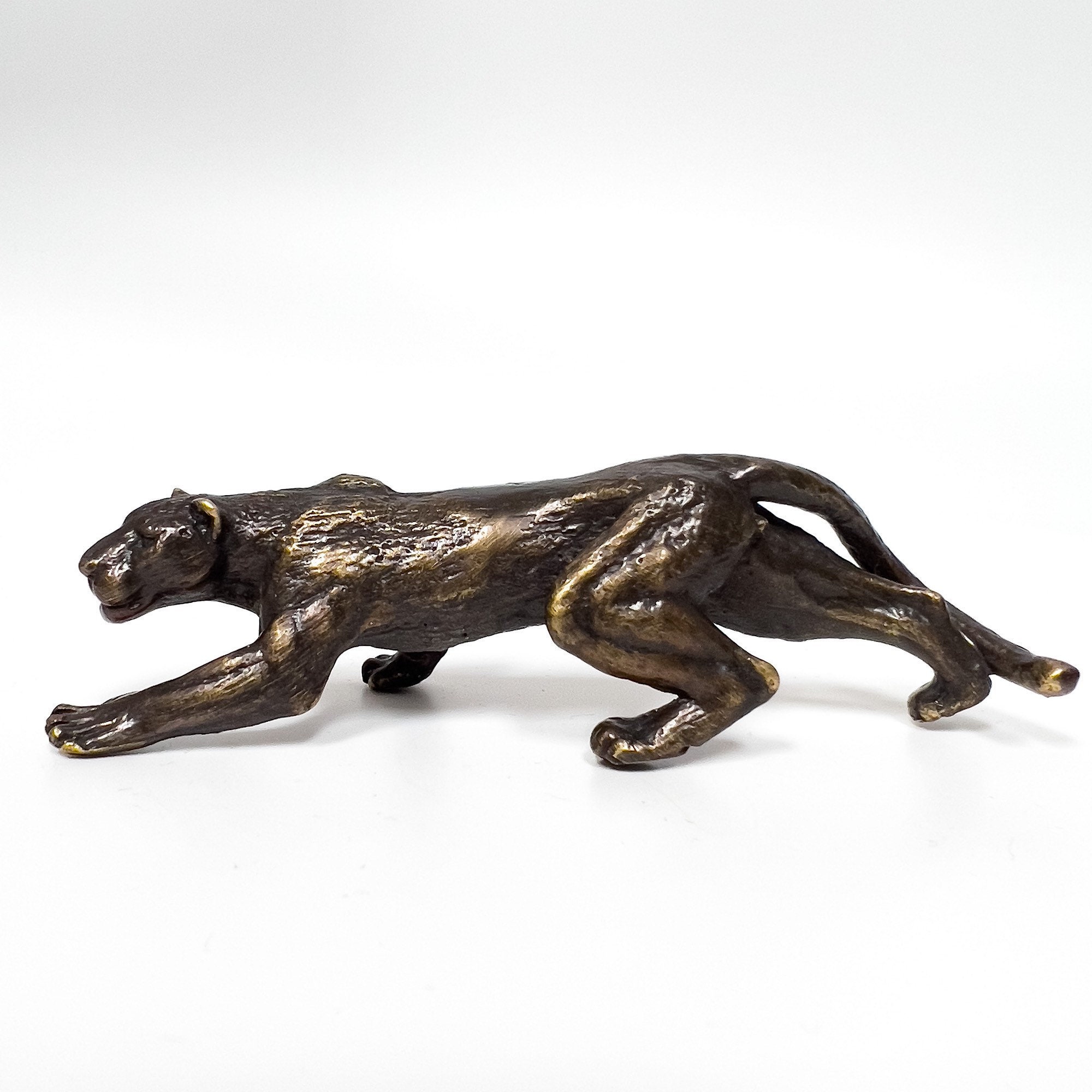 Resin Leopard Figurine