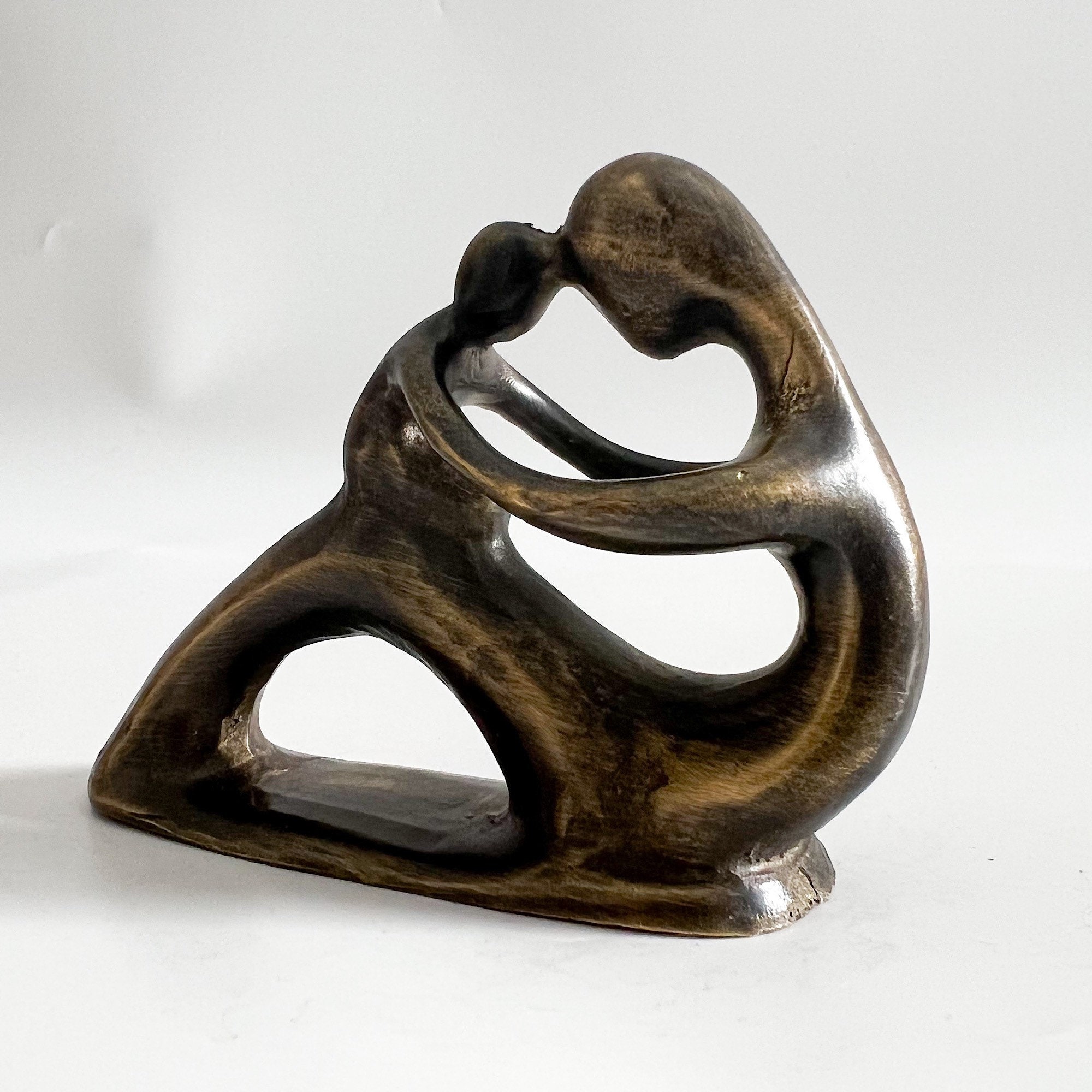 ブロンズ製 マナティー 親子 彫刻 約53cm ブロンズ製 マナティー 親子 彫刻 約53cm