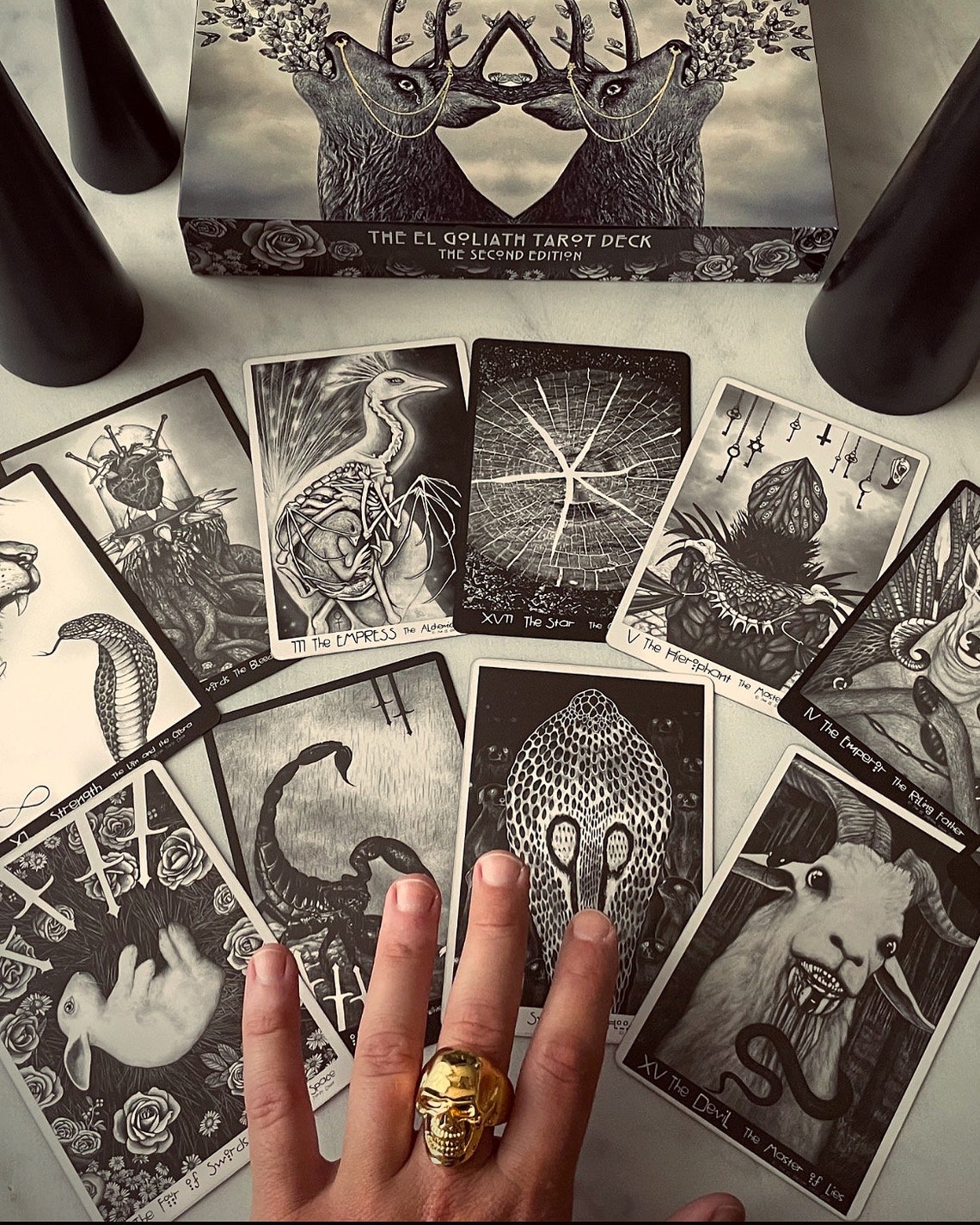 El Goliath Tarot Deck Etsy