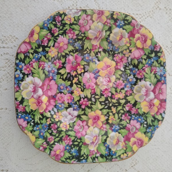 Chintz Plate Etsy UK