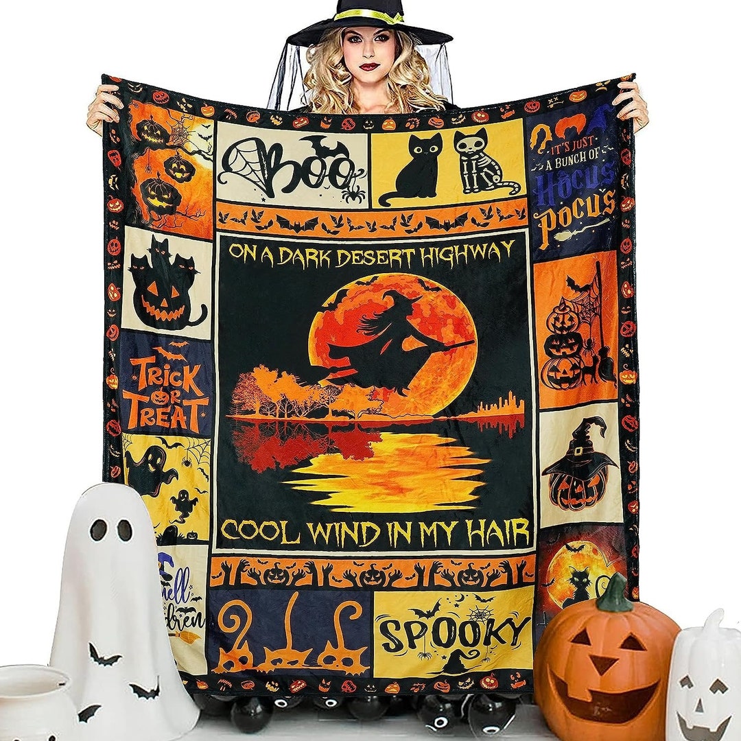 Blanket Halloween Hocus Pocus Halloween Blankets and Throws Etsy