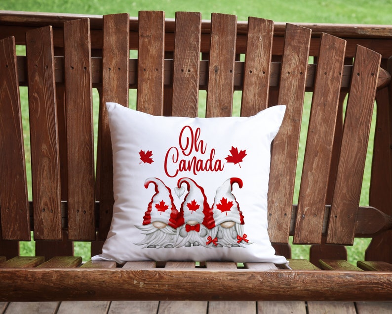 Canada Day Gnomes Digital Design, Summer Patriotic Gnomes (Digital Download) image 1