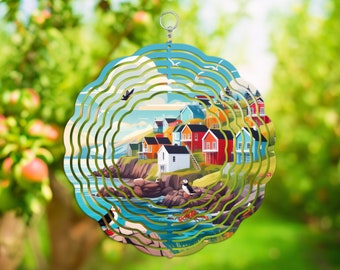 Newfoundland Wind Spinner Design: Canada Landmarks (Digital Download)