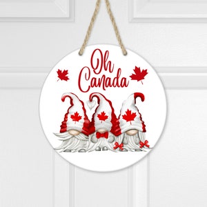 Canada Day Gnomes Digital Design, Summer Patriotic Gnomes (Digital Download) image 2