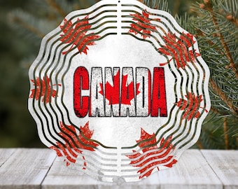 Canada Grunge Wind Spinner Design: Canada Day PNG (Digital Download)
