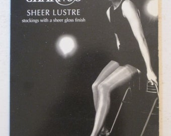 One Pair of CHARNOS SHEER LUSTRE Bronze Stockings. Size Small. 10 Denier. Etsy