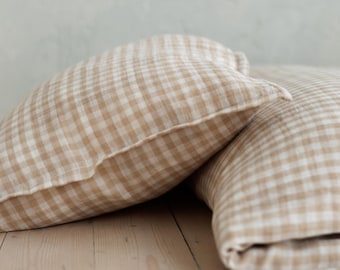 Baby Crib Duvet Cover Soft Muslin Double Gauze Gingham Baby Bedding Boy Girl Nursery Kids Sheet Bedsheets by TISU