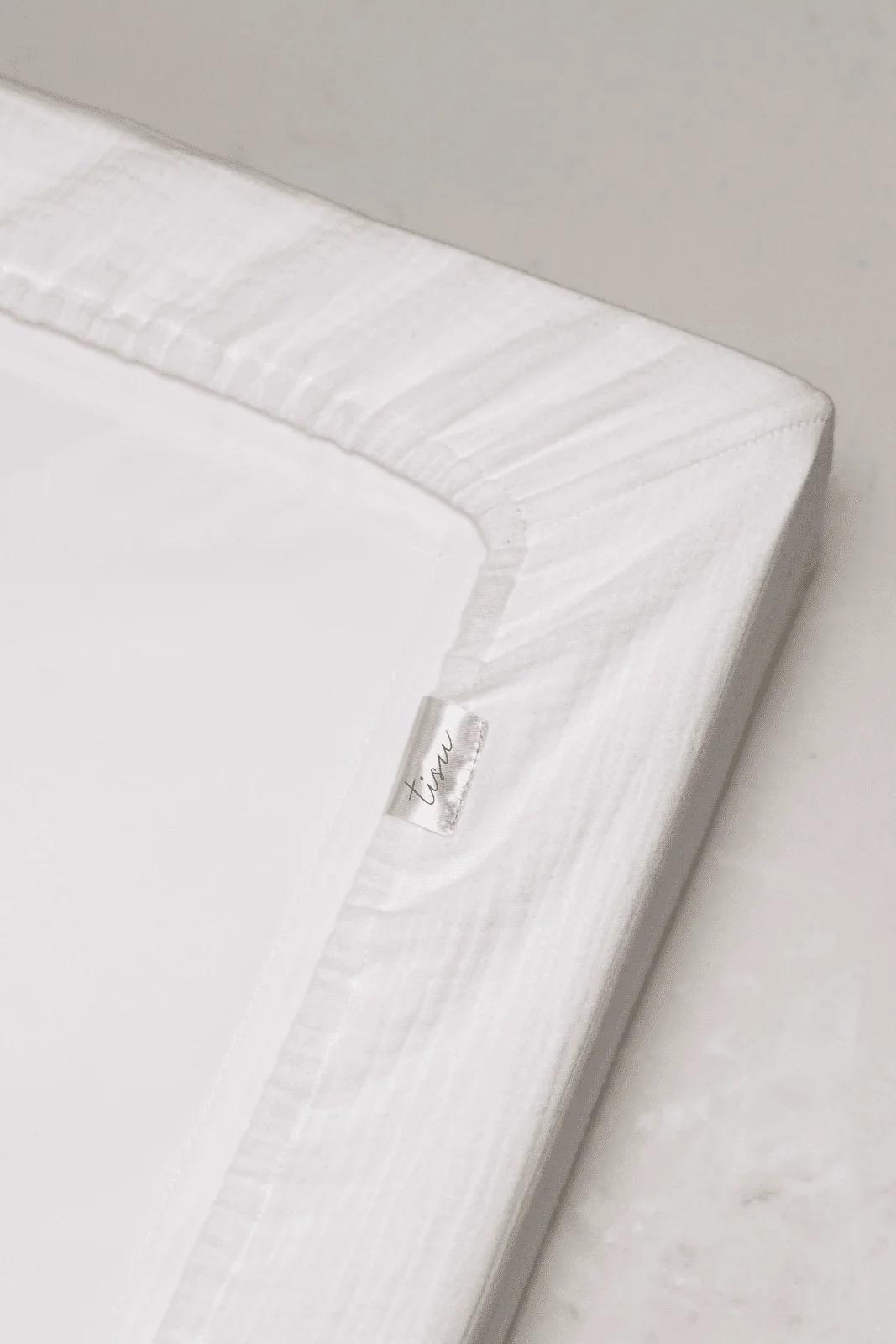 Neutral Changing Mat Diaper Changing Pad Neutral Beige Blush Baby Cotton Elastic Band Muslin ...