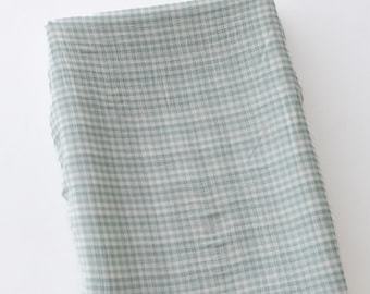 Changing Pad Gingham Check Pattern Baby Cotton Elastic Band Muslin Soft Changing station Nursery IKEA VADRA