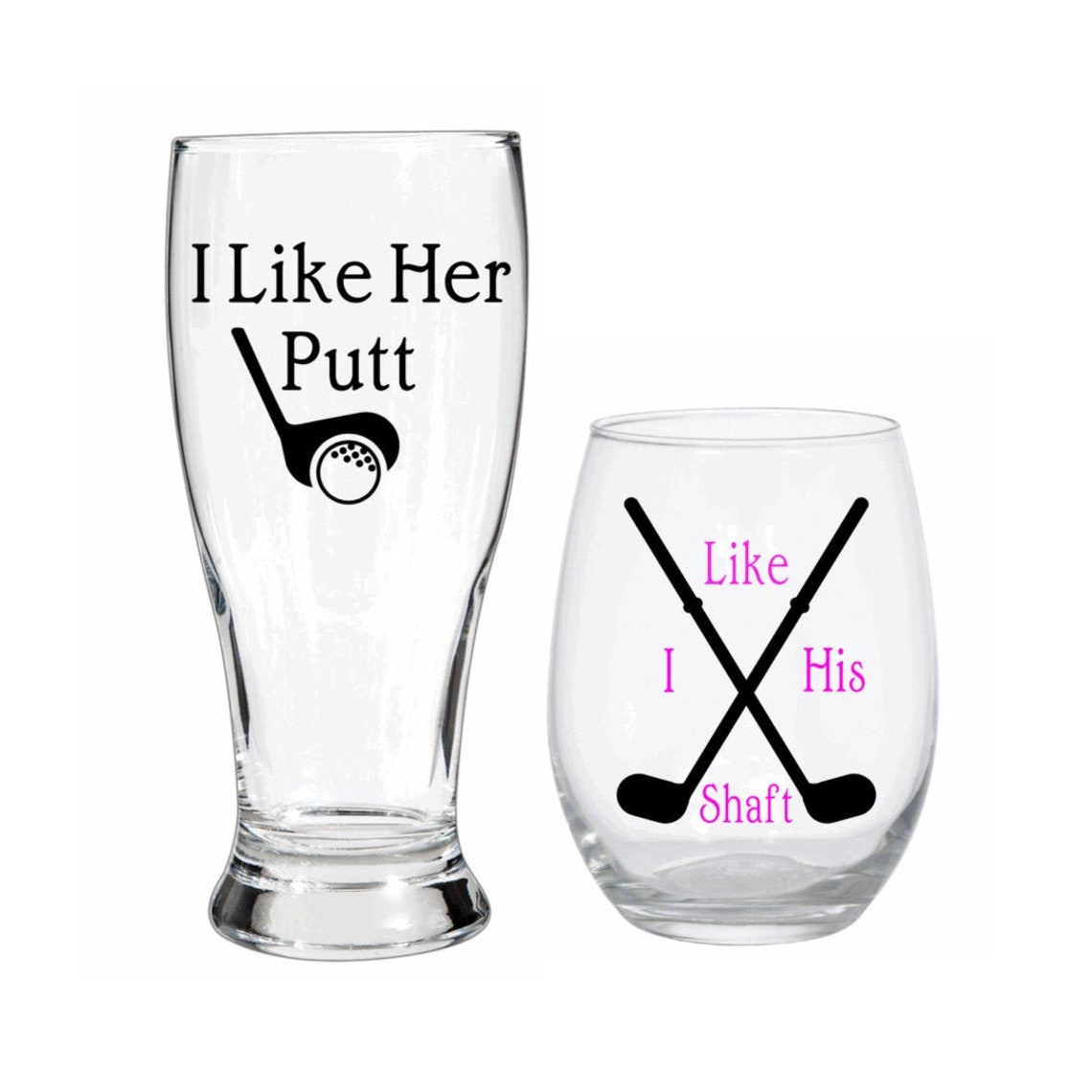 Golf Gift Set Anniversary Gift for Golf Couples Wedding Etsy