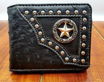 Saddlers Union Studded Wallet - Etsy