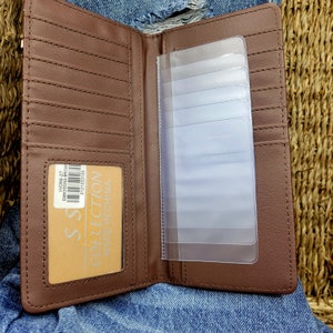 Personalized Longhorn Western Wallet Cowboy Mens Wallet Western Bifold ...