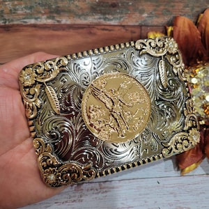Mexico Silver Buckle - Etsy display picture 2