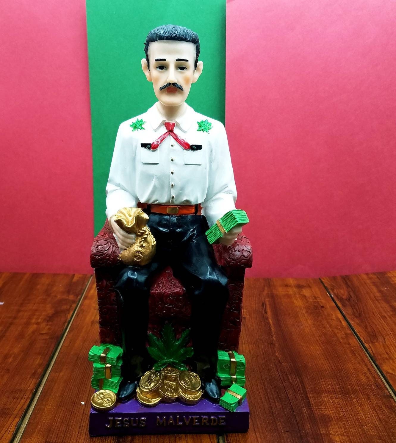 Jesus Malverde 10 Statue Angel of the Poor Sitting on Etsy