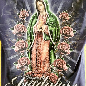 Virgen De Guadalupe T-shirt Ruega Por Nosotros Size Large / Extra Large ...