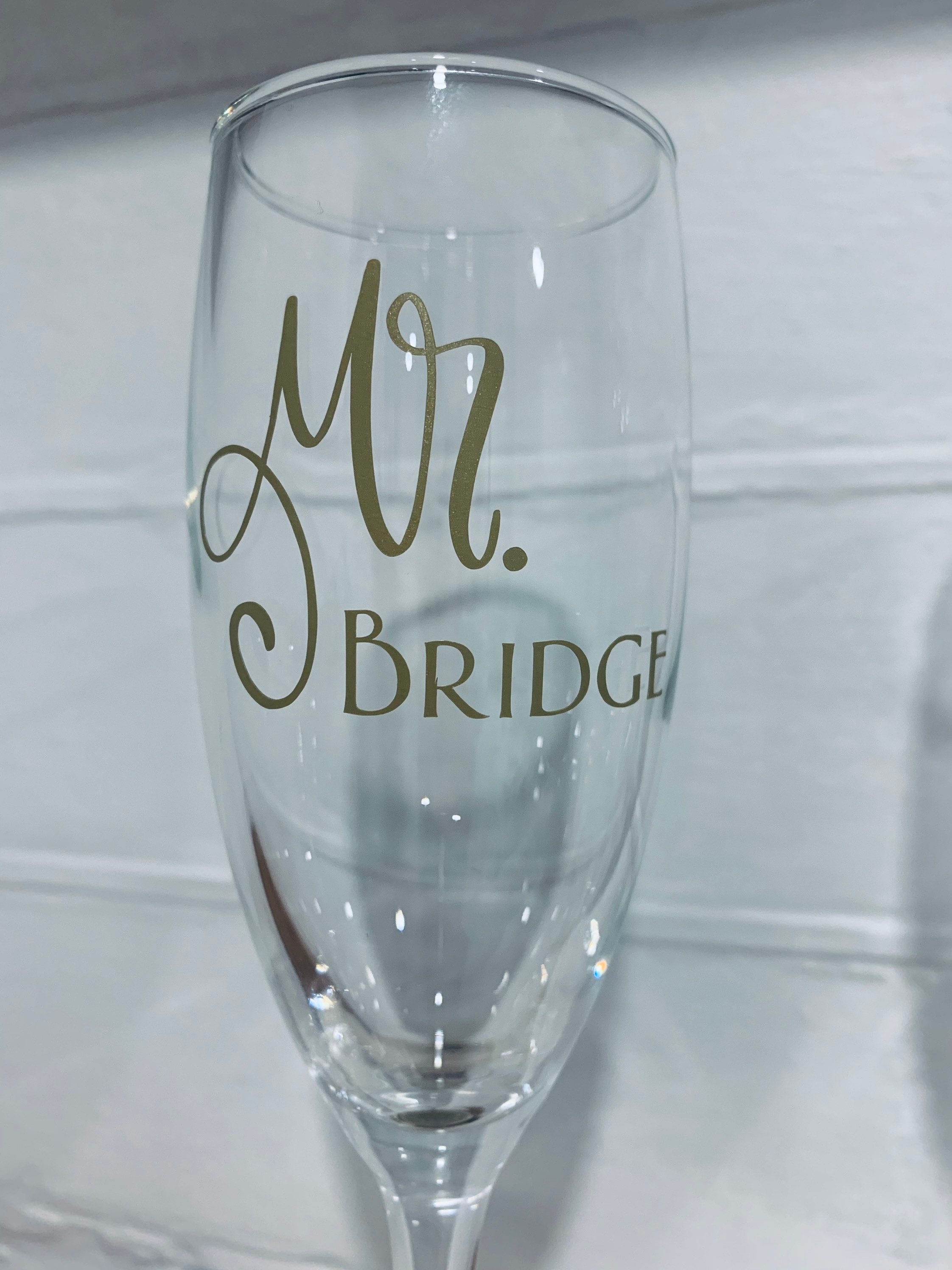 Custom Champagne Flutes Set of 2 Personalised Champagne Etsy