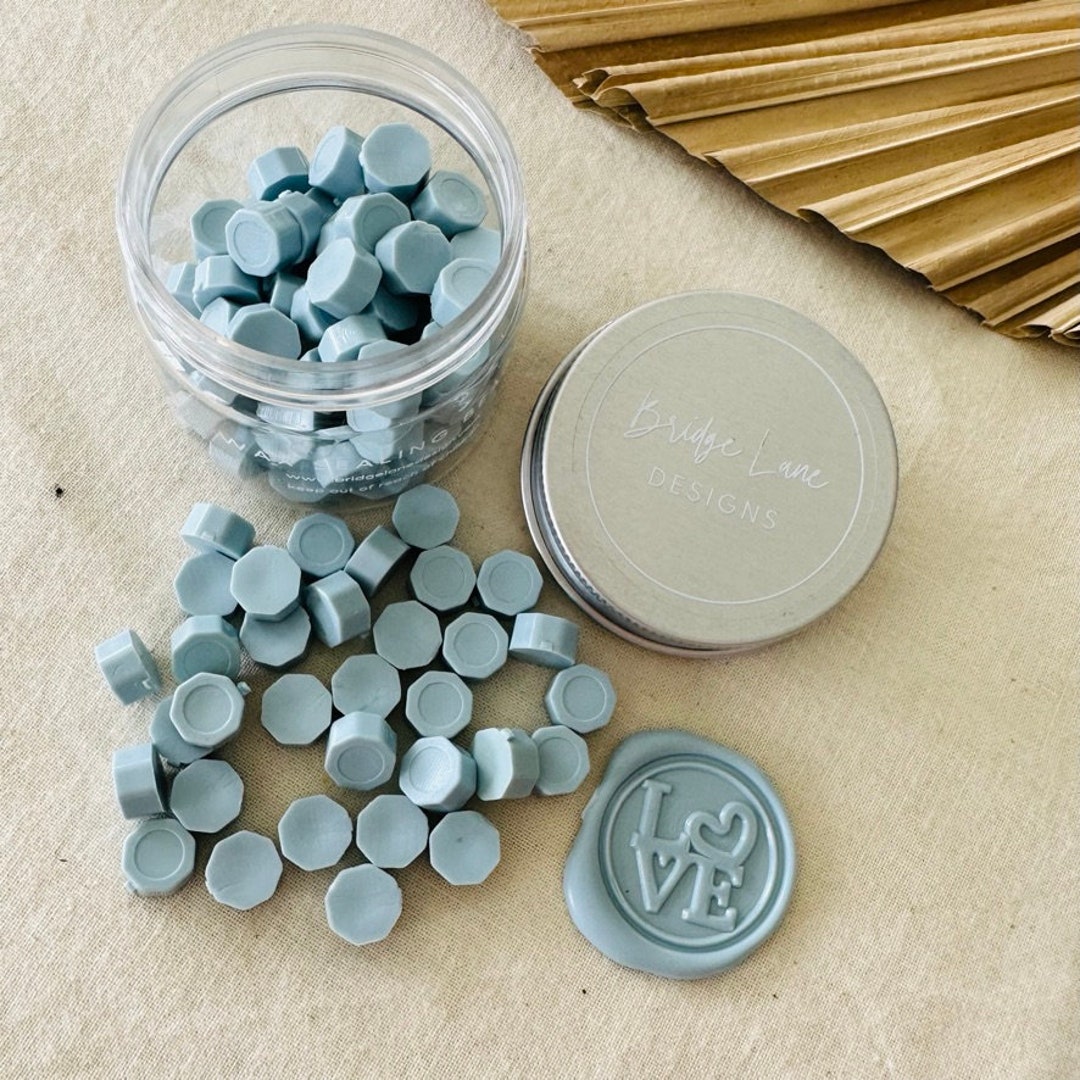 Sealing Wax Beads Cobalt Blue 100 Pieces Premium Wax Seal Beads, Blue Sealing  Wax, Navy Blue Wax Seal, Blue Seal, Wax Seal Stamp 