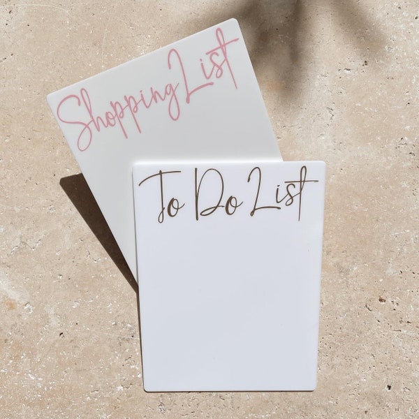 To Do List | Shopping List | Home Decor | Home Office | Stationary | Whiteboard | Organisation | Reminder Boards