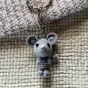 Handmade Crochet Mini Mouse Keying/Keychain