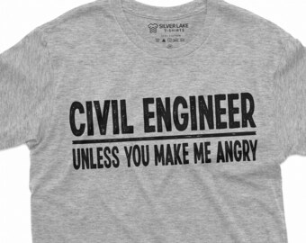 Men's Funny Civil Engineer T-shirt | Engineering Student Tee Shirt Funny saying profession Tee Shirt
