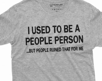 Rolig brukade vara människor person t-shirt humor ordspråk födelsedagspresent herr unisex damstil rolig test humoristiskt ordspråk t-shirt
