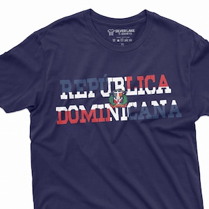 República Dominicana T-shirt Dominican Republic Flag Coat of Arms Patriotic Tee Shirt Mens Womens Unisex Country nation Tee Shirt