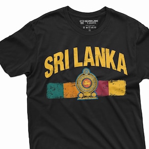 Sri Lanka T-shirt National Patriotic Sri Lankan Tee Shirt Srilanka Mens Womens Tee