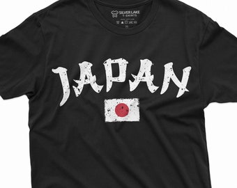 Japan T-shirt Men's Women's Unisex Japanese Flag National Patriotic Tee Shirt Nippon 日本 Nihon Tshirt