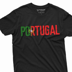 Men&#39;s Portugal T-shirt Portuguese Flag Coat of Arms Soccer Football Tee Shirt República Portuguesa Independence National day Tee