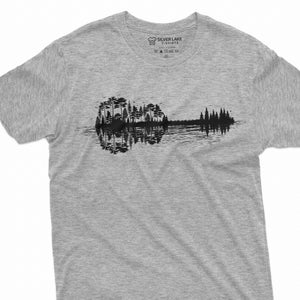 Nature Guitar T Shirt Design Nature Guitar T Shirt Design