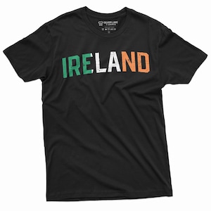 Men&#39;s Ireland T-shirt Irish flag coat of arms Celtic Tee Shirt Eire Irish Diaspora St. Patrick&#39;s day Tee Shirt