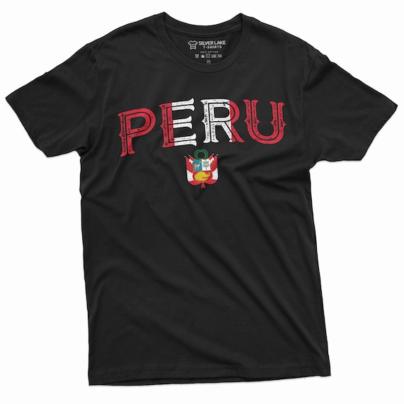 Peru Retro Flag T-Shirt Peruvian Distressed Graphic Peru Retro Flag T-Shirt Peruvian Distressed Graphic