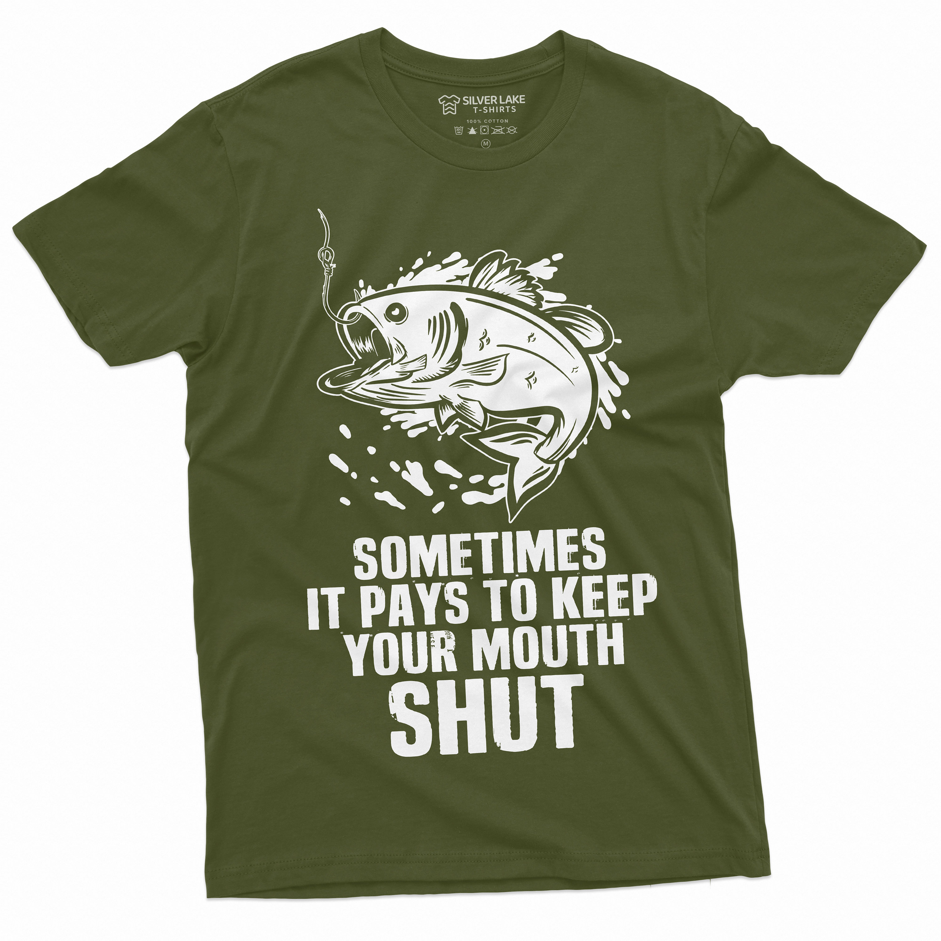 Mens Funny Fishing Tee Shirt Fisherman Gifts Humorous Fish Tee — free download