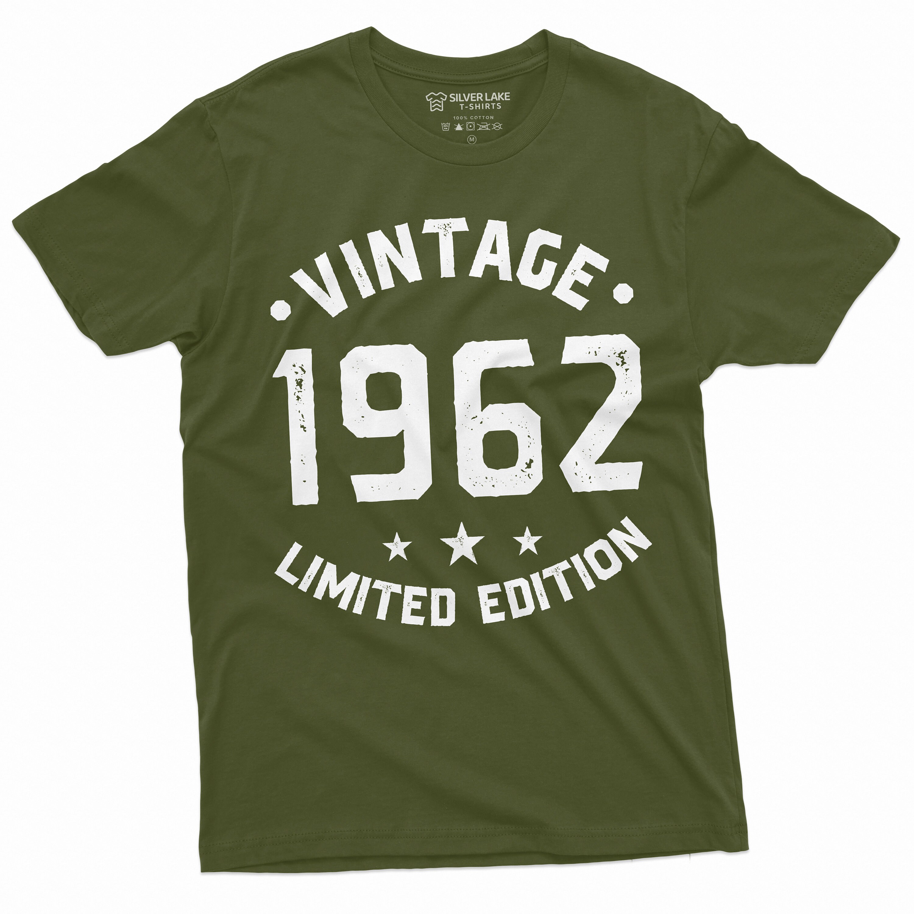 Men's Custom Birthday Anniversary T-shirt Vintage CUSTOM YEAR Tee