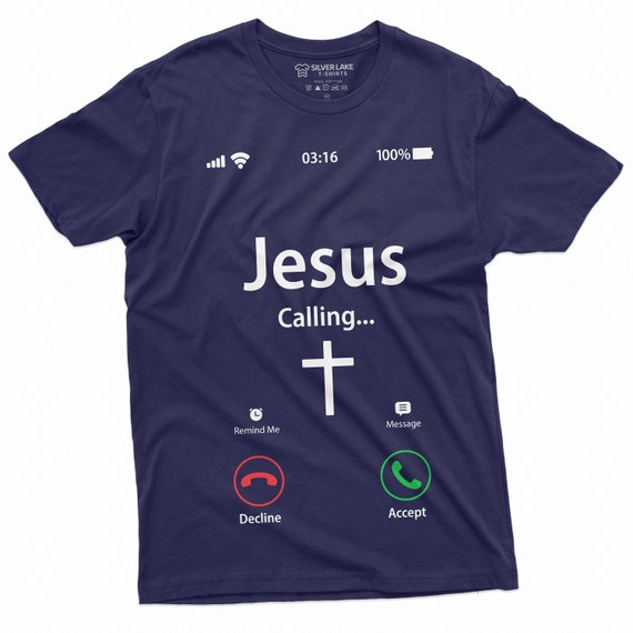 Jesus Is Calling Christian T Shirt Church Tee Jesus Is Calling Christian T Shirt Church Tee