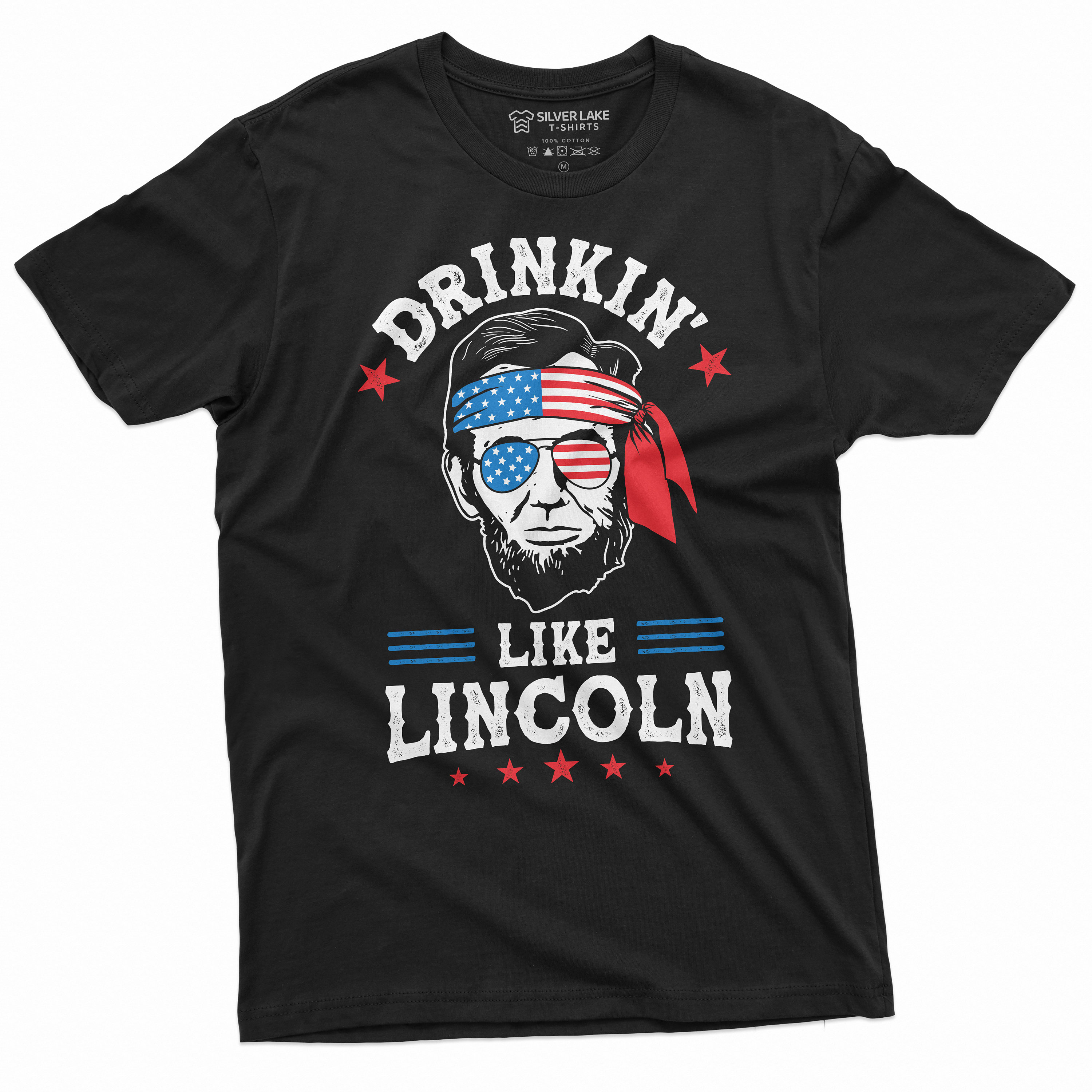 Abraham Drinkin 4th Of July Patriotic Funny T-Shirt Abraham Drinkin 4th Of July Patriotic Funny T-Shirt