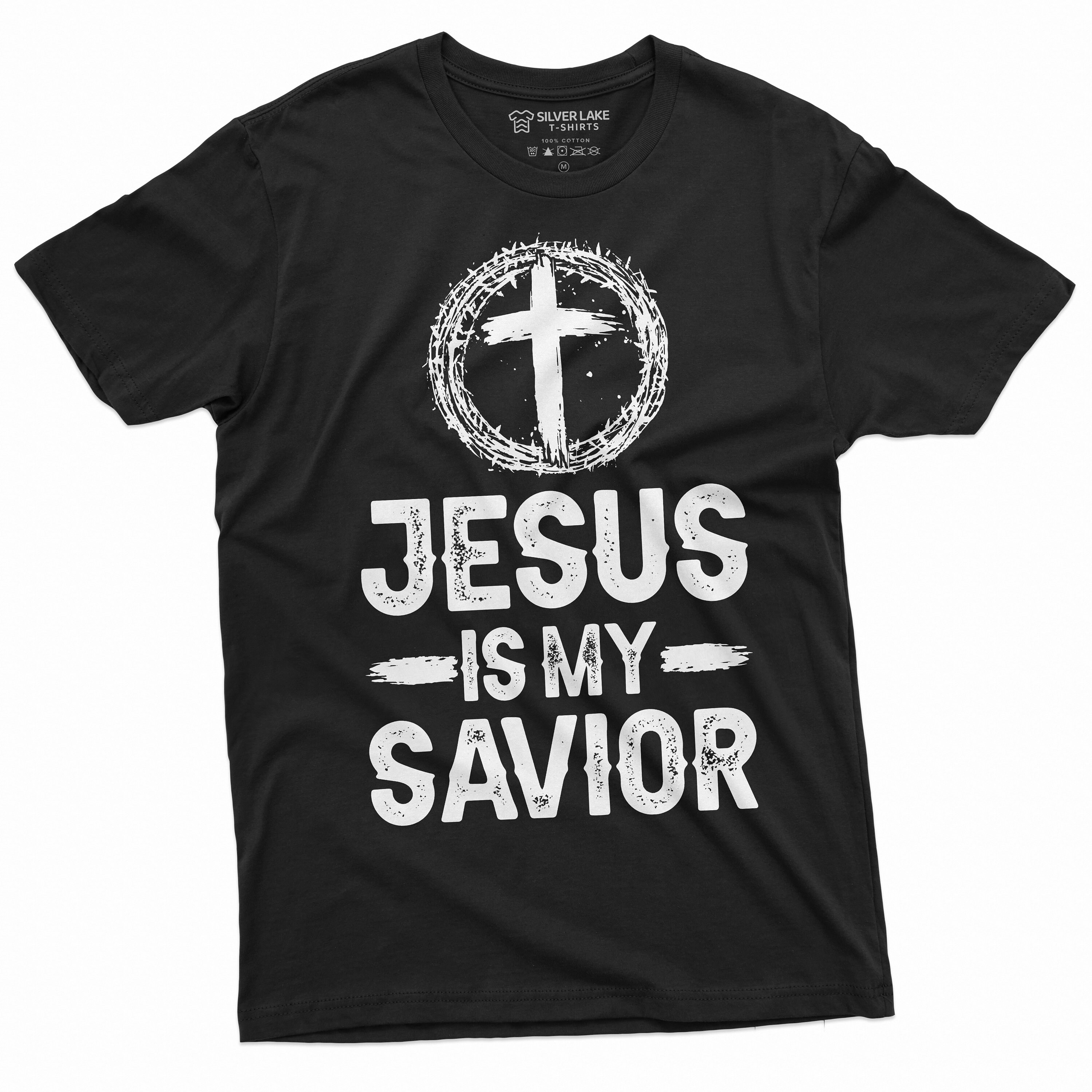 Jesus is My Savior T-shirt Religion Jesus Christ Church Tee Shirt