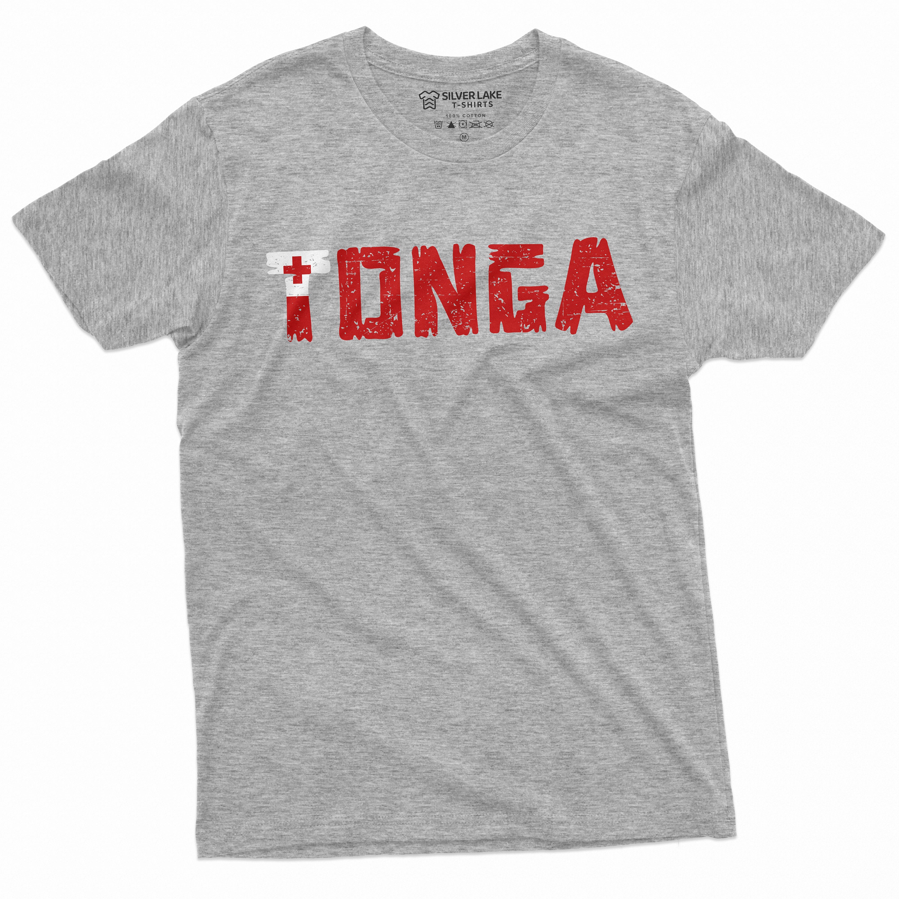 Camiseta de Tonga para hombre, camiseta del Reino de Tonga