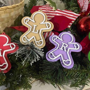 Gingerbread Ornament- custom ornament- Christmas ornaments