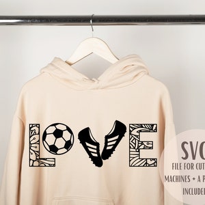 Hou van SVG PNG/voetbal ontwerp/cricut/png-bestanden/svg-bestanden/sublimatie/voetbal liefde