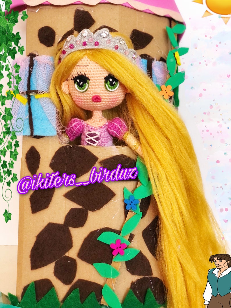 Rapunzel End Pascal English Pattern PDF TUTORİAL ENGLİSH - Etsy