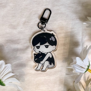 OMORIアクリルキーホルダー リバーシブル Omori keychain - Etsy 日本