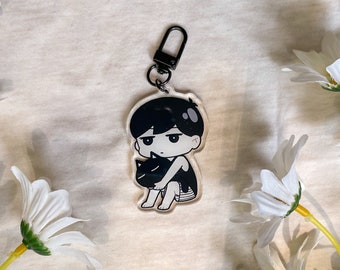 Omori double-sided acrylic keychains