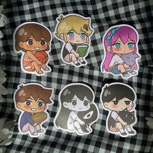 Omori vinyl stickers - Faraway town