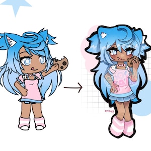 Gacha life club art commissions (open)