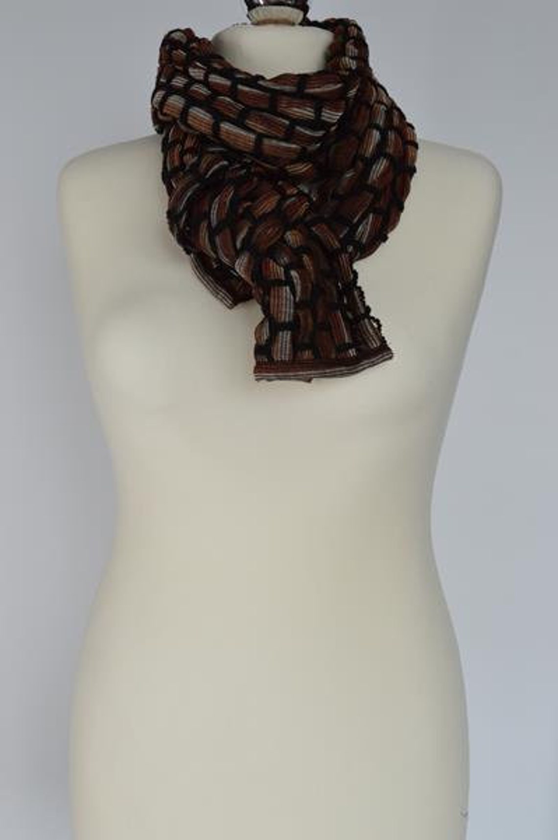 Crazy scarf Absolutely unique Etsy